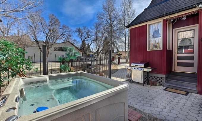 Buena Vista House | Historic 'Teardrop House' in Buena Vista w/Hot Tub