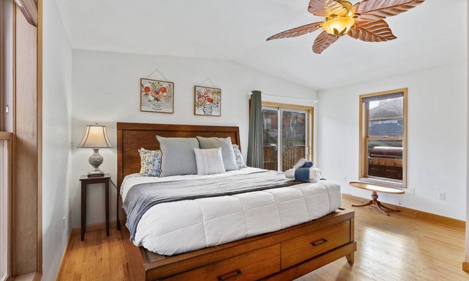 Idaho Springs Apartment | Historic Victorian - 2 Bedroom Home with Parking off Main Street