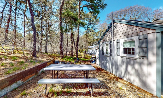 North Truro Condo | Historic Whitman house with alfresco dining deck - walk to beach and eateries