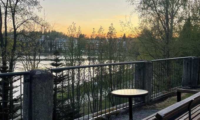 Kuopio Apartment | Historical 1BR Penthouse with Sauna