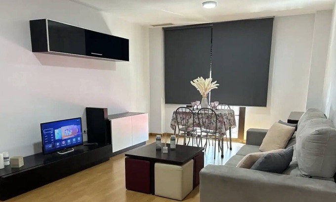 Huelva Apartment | Holiday Apartment "Céntrico En Huelva" with Balcony & Private Terrace