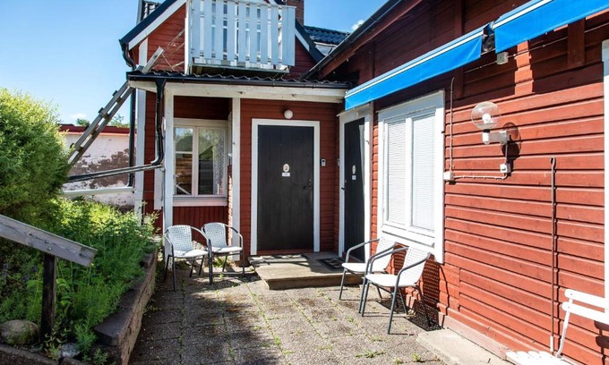 Vimmerby Apartment | Holiday apartment in Vimmerby with cozy courtyard