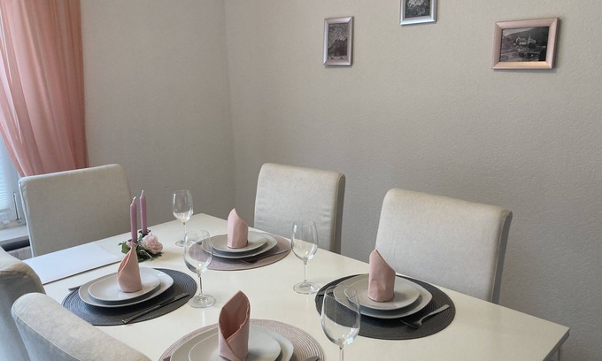 Oberharz am Brocken Apartment | Holiday Apartment "Rübeland" with Mountain View, Shared Garden & Wi-Fi