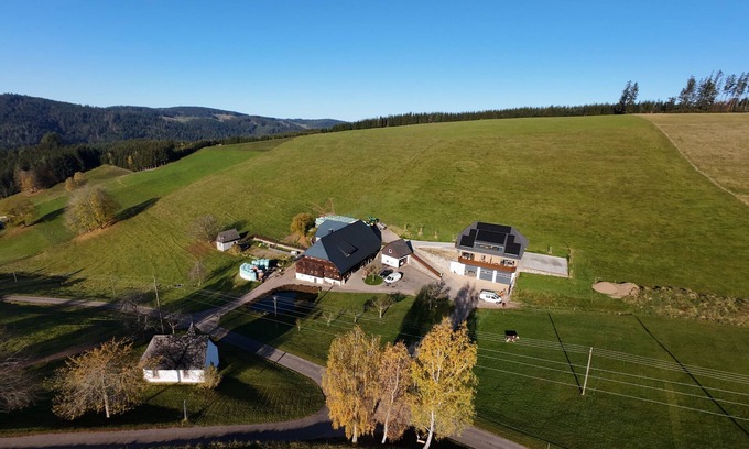 Triberg im Schwarzwald House | Holiday Home Ferienhaus am Kapellenhof with Shared Terrace, Shared Garden and Wi-Fi