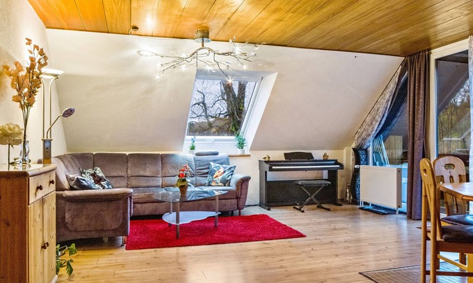 Unterkirnach Apartment | Holiday flat "am Talsee", with lake view, balcony and Wifi