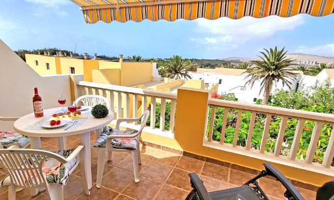 Bahia Calma Apartment | Holiday flat GOLDEN SANDS, 1 bedroom, livingroom, fast internet, balcony