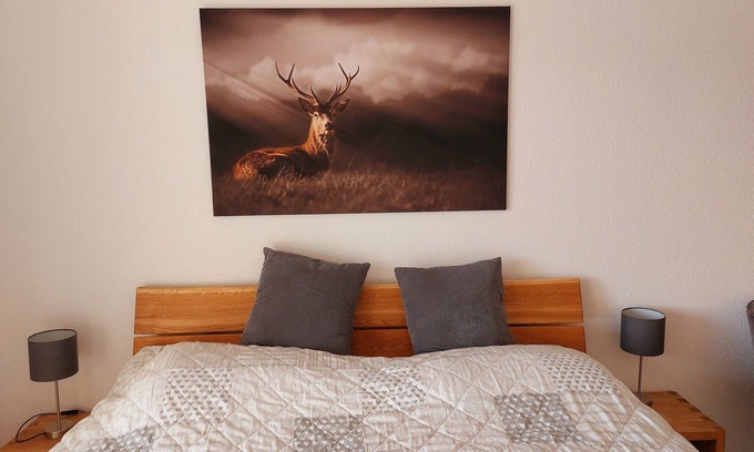 Unterkirnach Apartment | Holiday Happiness Unterkirnach with Shared Garden and Wi-Fi