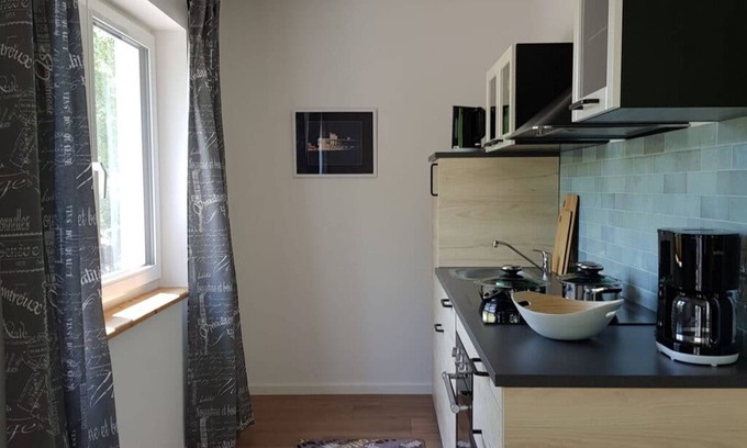 Salem House | Holiday Home 'Feigengarten, 85qm' with Private Terrace, Shared Garden and Wi-Fi