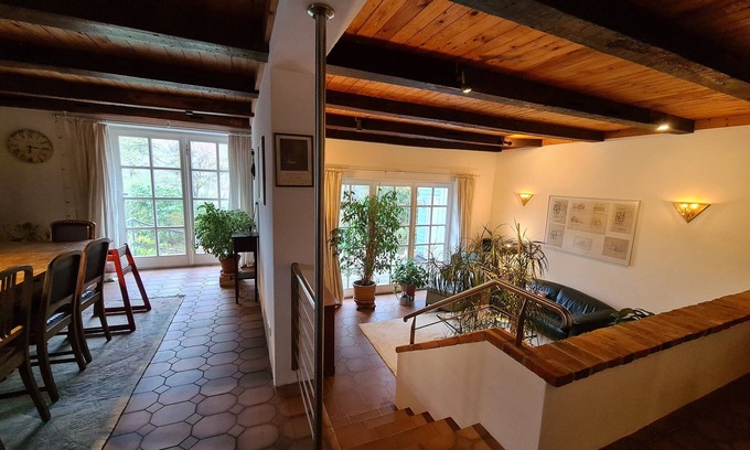 Olsberg House | Holiday Home 'Ferien Fachwerkhaus' with Mountain View, Private Terrace and Wi-Fi