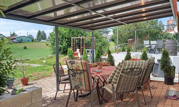 Freiamt House | Holiday Home 'Haus Mit Schwarzwaldblick' with Private Terrace, Balcony and Wi-Fi