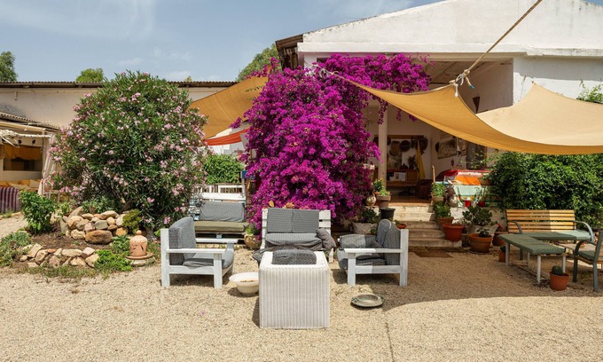Quartu Sant'Elena House | Holiday Home "La Casina Rurale - In Our Garden" with Mountain View