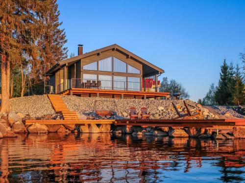 Nurmes House | Holiday Home Lakeside villa by Interhome