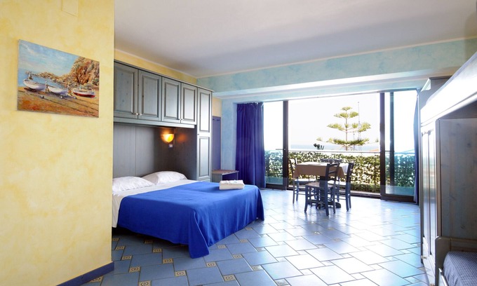 Province of Messina House | Holiday Home 'Oasi Azzurra - Monolocale Standard Plus' with Sea View