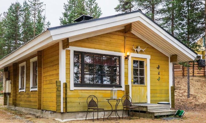 Kaamanen House | Holiday Home Revontulen tupa 1