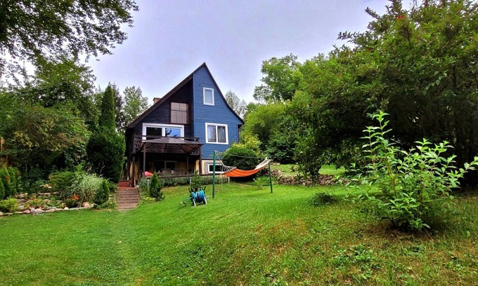 Lukta House | Holiday home right on the lake, Florczaki