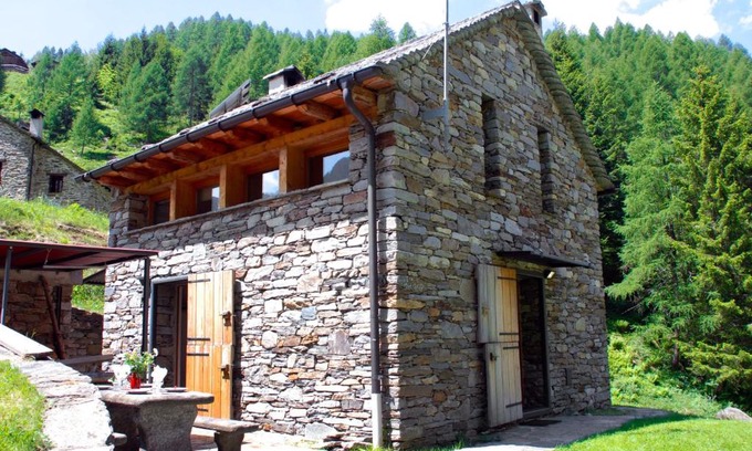 Malvaglia House | Holiday Home Rustico Dara Cotta by Interhome