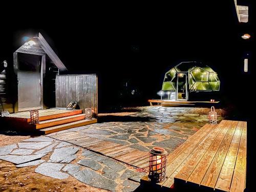 Salla House | Holiday Home Samruam b aurora cabin by Interhome