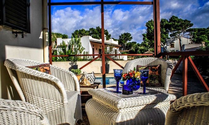 Cala Pi House | Holiday Home 'Villa Buena Vista' with Sea View, Wi-Fi and Air Conditioning