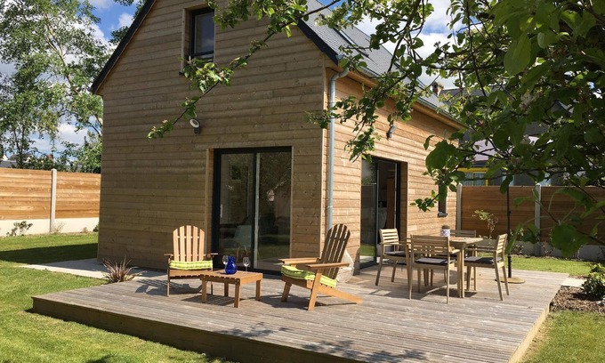Portbail House | Holiday house Portbail for 1 - 2 persons with 1 bedroom - Holiday house