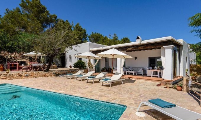Sant Joan de Labritja House | Holiday house San Vicente for 1 - 8 persons with 4 bedrooms - Holiday home