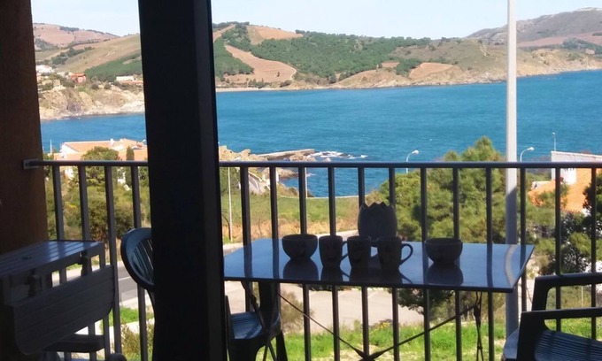 Banyuls-sur-Mer Apartment | HOLIDAYS FACING THE SEA, GIL BAIE 08 renovated 2018- AIR CONDITIONING