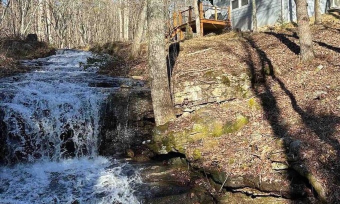 Mentone House | Home Above Waterfall - Whimsical Waterfall Cottage