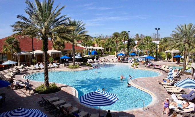 Kissimmee Apartment | Home-Style Comfort | Family Fun | Explore Orlando’s Magic | Kitchen | Pool