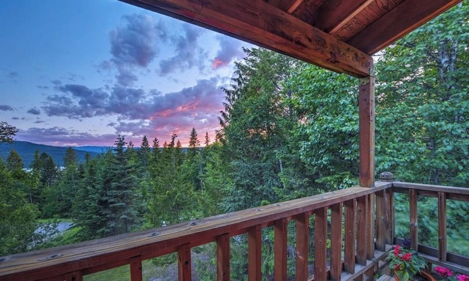 Whitefish House | Home with Mountain and Forest Views, and Sauna!