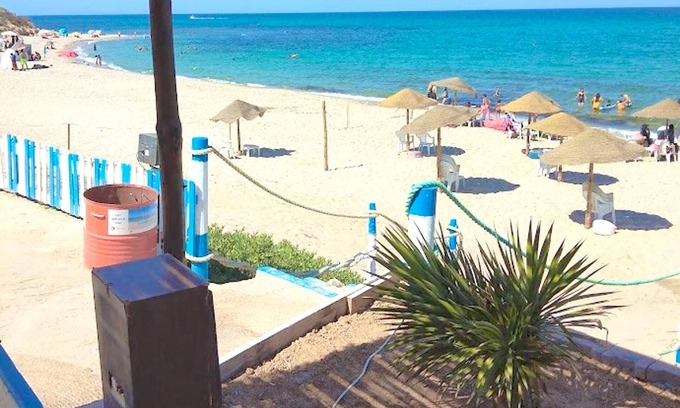 Hergla Apartment | Homerez - Apartement for 4 ppl. with shared pool, sea view and balcony at Hergla