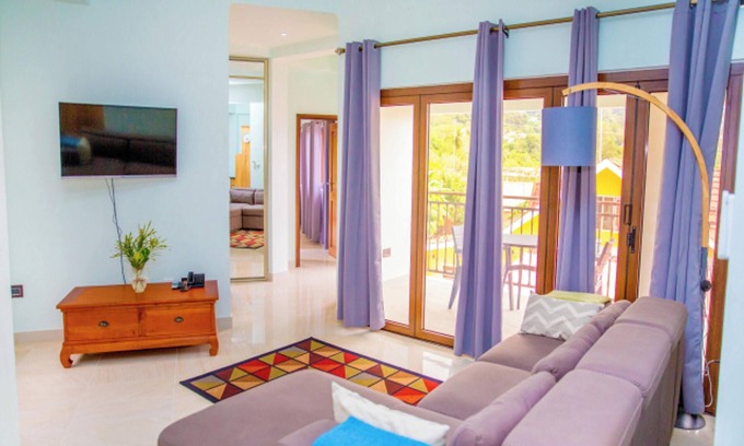Mahe Island Apartment | Homerez - Apartment Au Cap with view