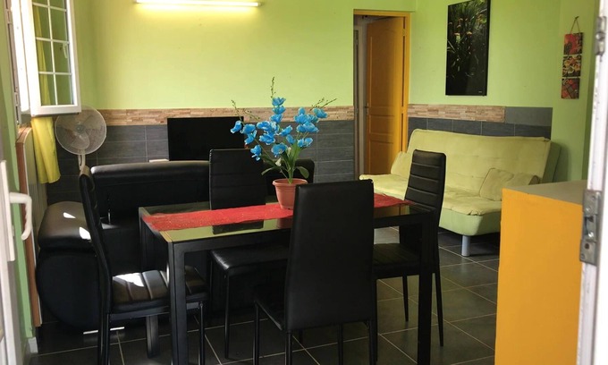 Sainte-Marie Apartment | Homerez - Appartement 5 km away from the beach with shared pool, jacuzzi and spa