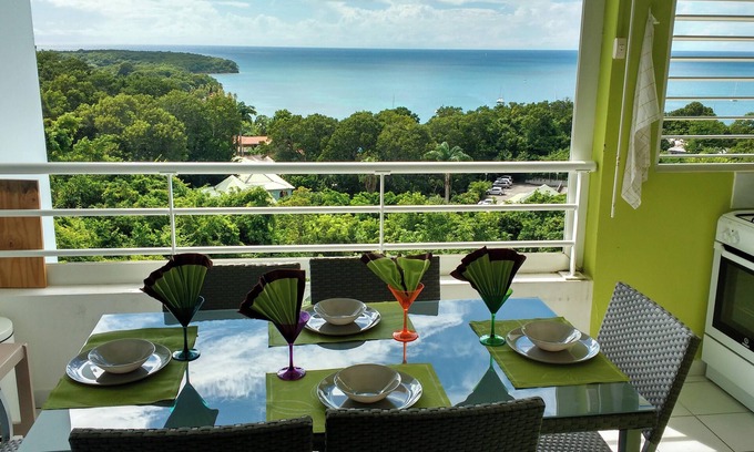 Sainte-Anne Apartment | Homerez - Apt Sainte-Anne – Sea view