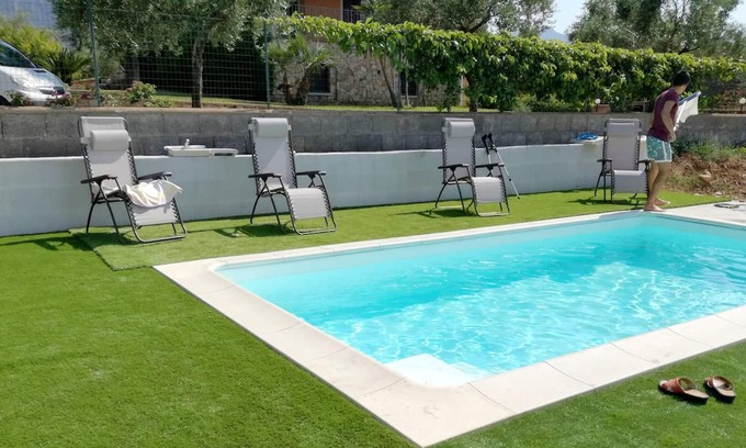 Cardedu Apartment | Homerez - Big appartement 700 m away from the beach for 9 ppl. with shared pool
