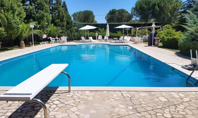 Muro Leccese House | Homerez - House 16 km away from the beach with shared pool, jacuzzi and garden