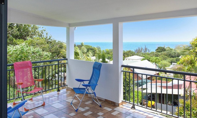 Sainte-Rose House | Homerez - House with sea view in Sainte-Rose