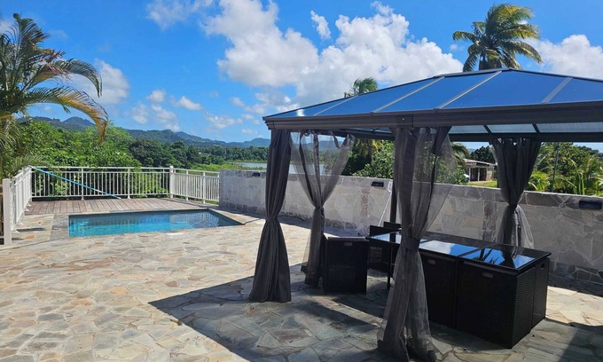 Le Francois Villa | Homerez - Modern villa with private pool in Le François