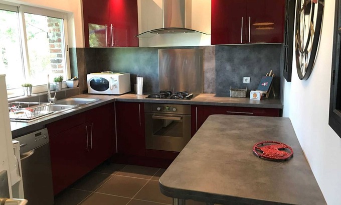 Annebault House | Homerez - Nice house 14 km away from the beach for 6 ppl. at Annebault
