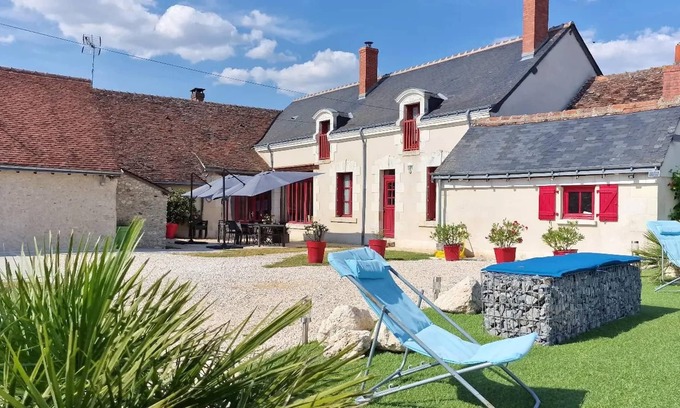 Mosnes House | Homerez - Spacious house for 8 ppl. with swimming-pool, spa and garden at Mosnes