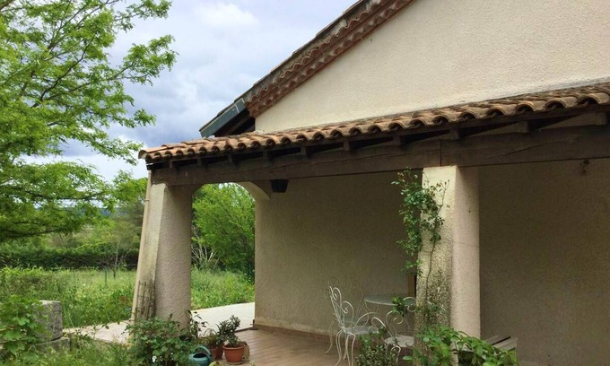 Brissac House | Homerez - Spacious house for 5 ppl. with garden and terrace at Brissac
