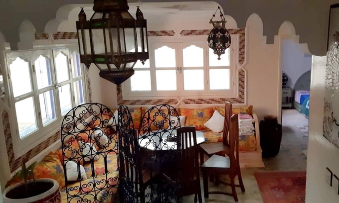 Mirleft House | Homerez - Spacious house for 7 ppl. with garden and terrace at Mirhleft