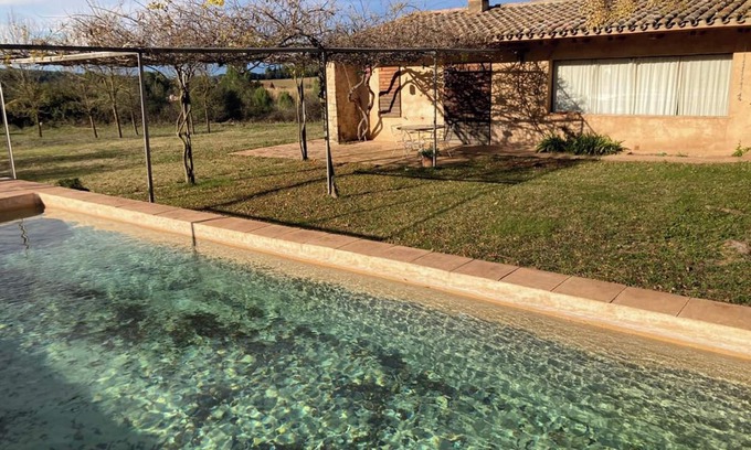 Camallera Villa | Homerez - Villa in Camallera, pool.