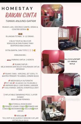 Ayer Panas House | Homestay Raikan Cinta