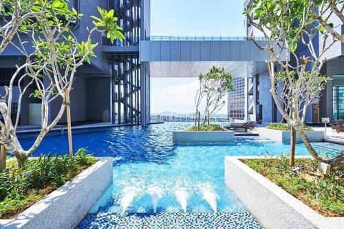 Taman Melaka Raya Apartment | Homestay Shah Rizki at Imperio with swimming pool muslim friendly