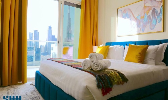 Downtown Dubai Apartment | Homey 1 BR w/Burj Khalifa view!