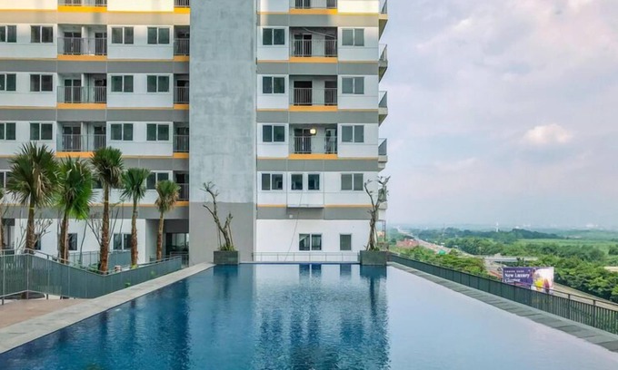 Kedungmanggu Apartment | Homey Living and Well Designed Studio Room at Royal Sentul Park Apartment