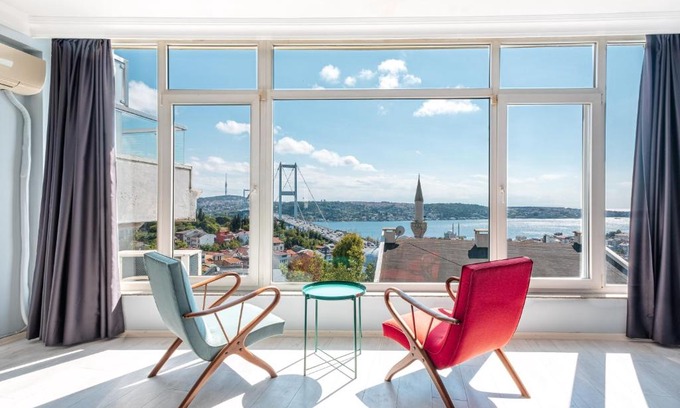 Ortakoy Apartment | Homie Suites - Penthouse w Bosphorus view