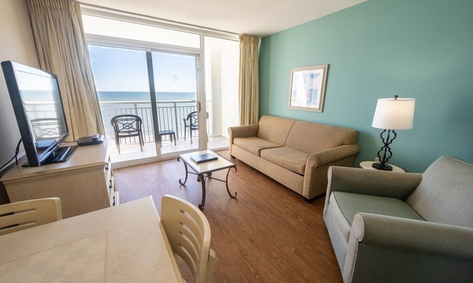 Myrtle Beach Condo | Honeymoon Suite, Direct Oceanfront, Heated Pools!