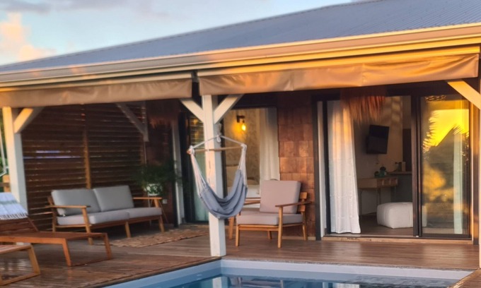 Basse-Terre Apartment | Horizon Lodges : Bungalow Luxe Tropical Avec Piscine Privée