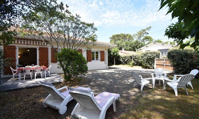 Soorts-Hossegor Villa | Hossegor "ANALGA 2" Semi-detached villa on one level for 5 people.