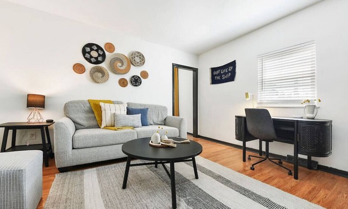 Lower Lawrenceville Apartment | ★ HostWise Stays ★ Prime Butler St. Apt, across from Umami!
